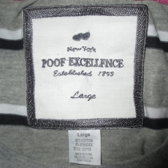 Gray Striped Long-sleeved shirt - Picture 4 of 4